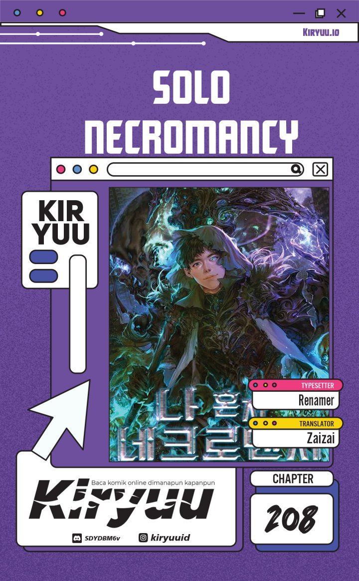 Alone Necromancer Chapter 208 Bahasa Indonesia