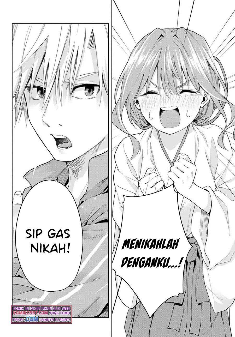 Amagami-san Chi no Enmusubi Chapter 31 Bahasa Indonesia