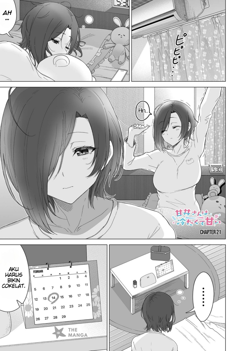 Amai-san wa Tsumetakute Amai Chapter 21 Bahasa Indonesia