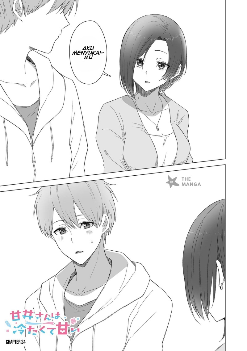 Amai-san wa Tsumetakute Amai Chapter 24 Bahasa Indonesia