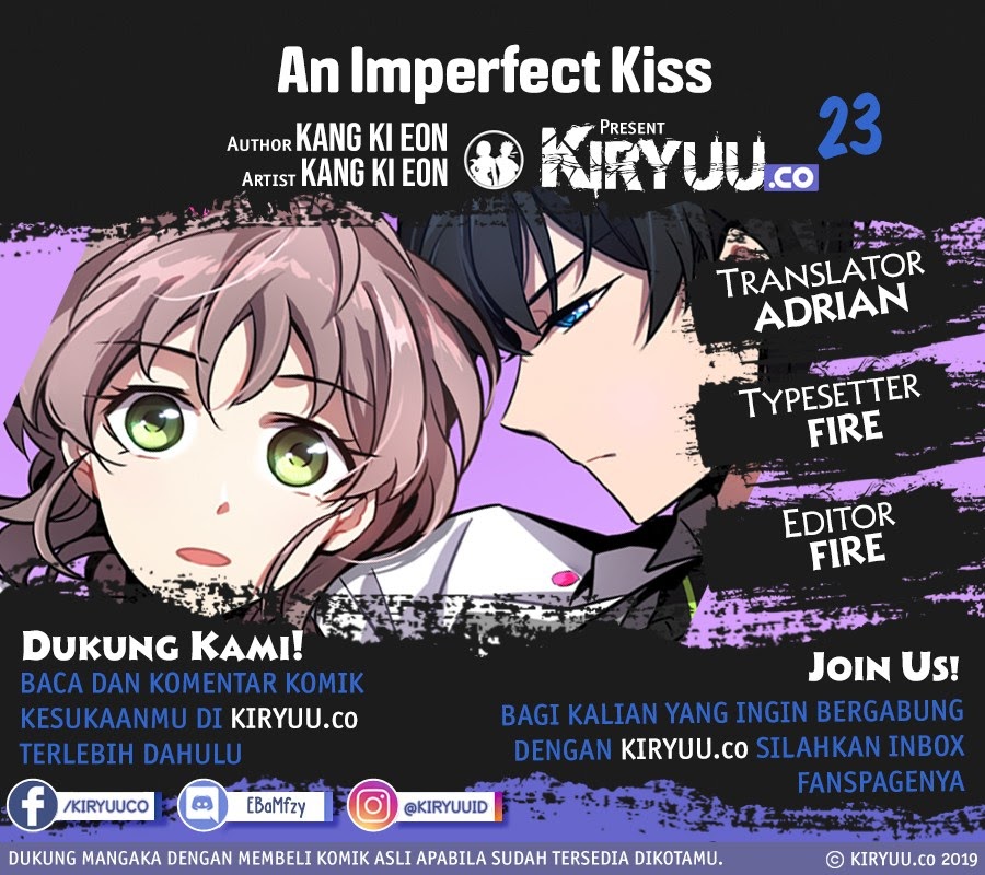 An Imperfect Kiss Chapter 23 Bahasa Indonesia