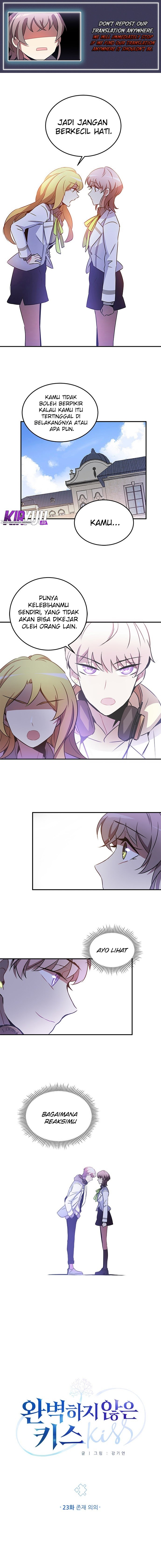 An Imperfect Kiss Chapter 23 Bahasa Indonesia