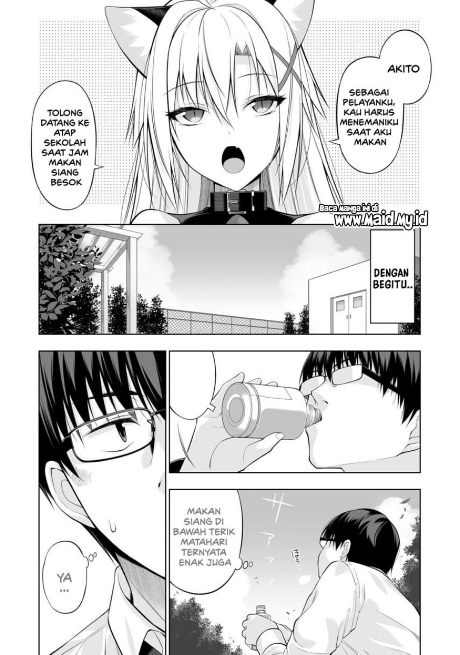 Anata wa Watashi no Geboku desu – Neko to Geboku no Himitsu no Kankei Chapter 03 Bahasa Indonesia