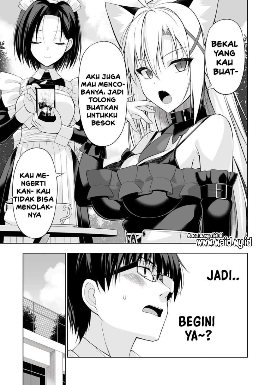 Anata wa Watashi no Geboku desu – Neko to Geboku no Himitsu no Kankei Chapter 03 Bahasa Indonesia