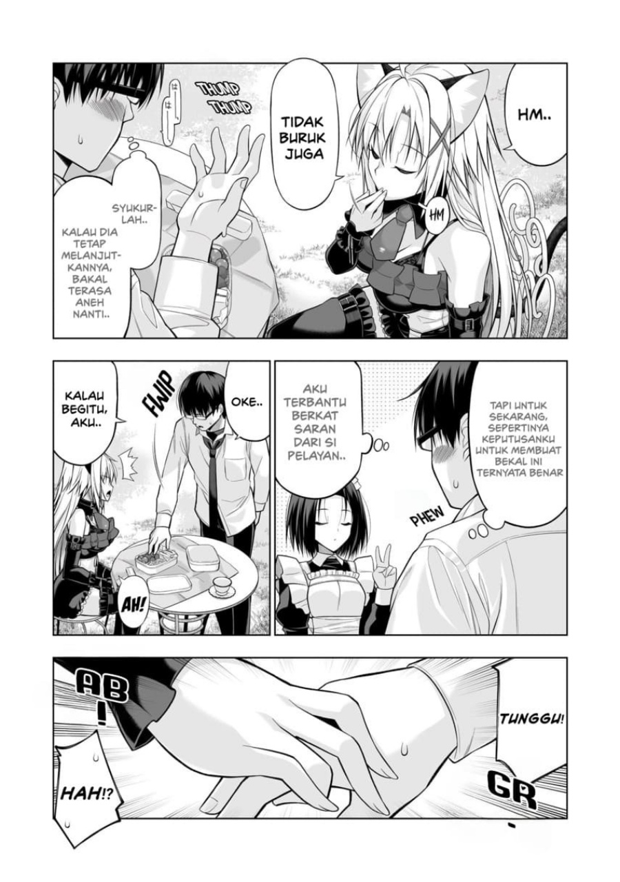 Anata wa Watashi no Geboku desu – Neko to Geboku no Himitsu no Kankei Chapter 03 Bahasa Indonesia