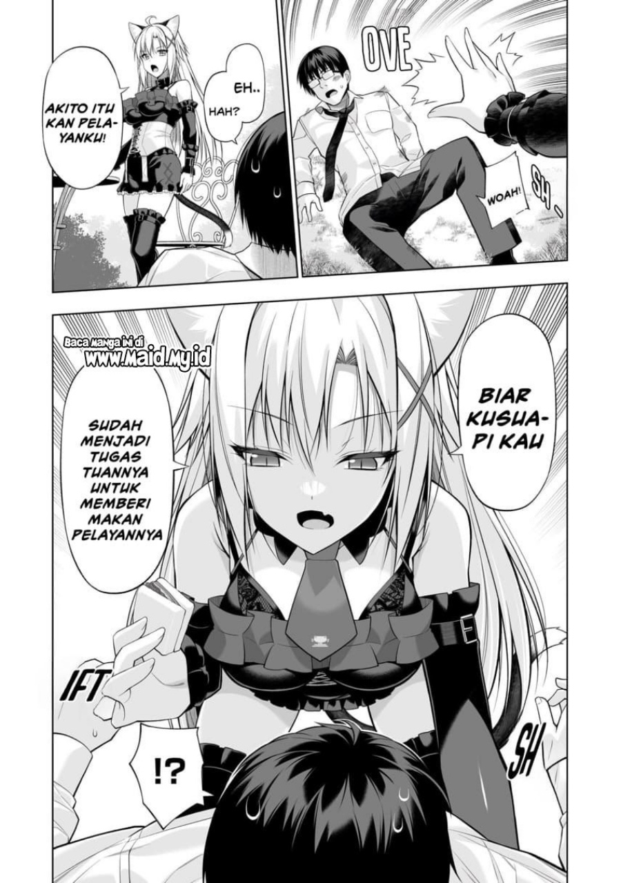 Anata wa Watashi no Geboku desu – Neko to Geboku no Himitsu no Kankei Chapter 03 Bahasa Indonesia