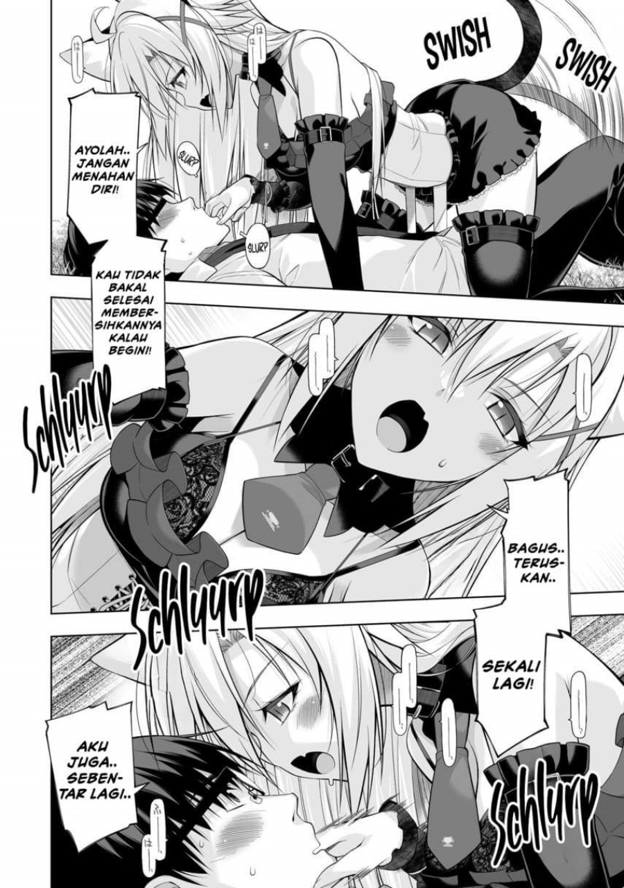 Anata wa Watashi no Geboku desu – Neko to Geboku no Himitsu no Kankei Chapter 03 Bahasa Indonesia