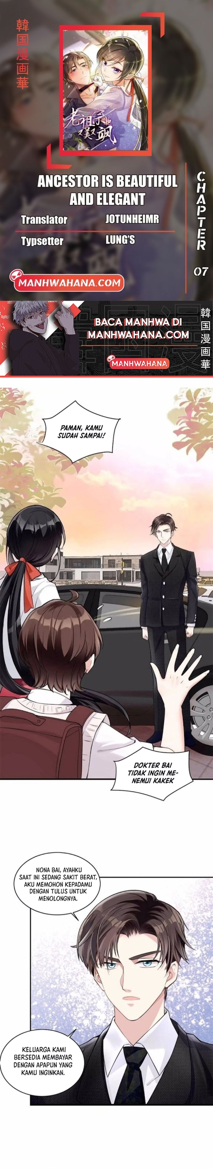 Ancestor is Beautiful and Elegant Chapter 07 Bahasa Indonesia