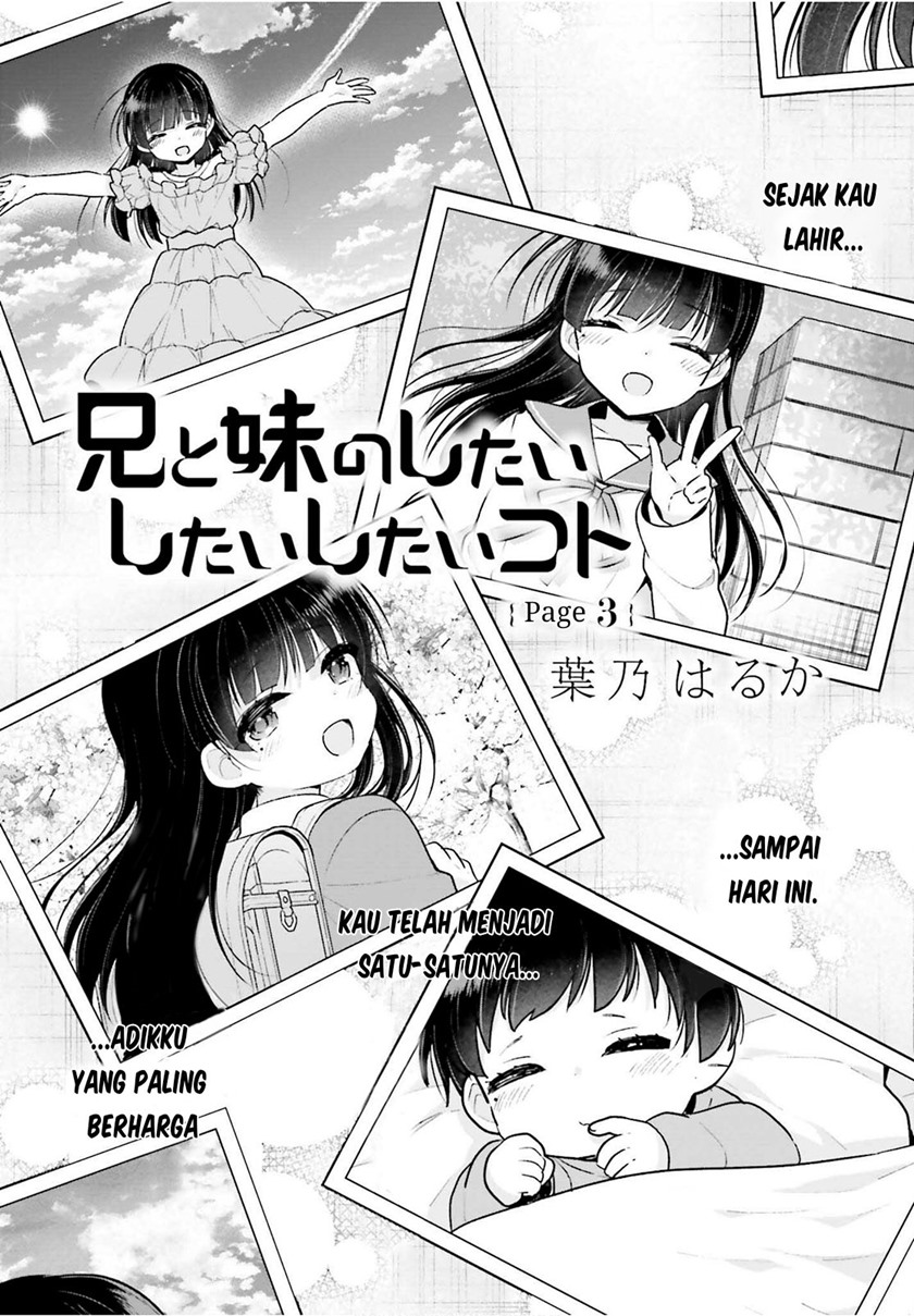 Ani to Imouto no Shitai Shitai Shitai Koto chapter 3