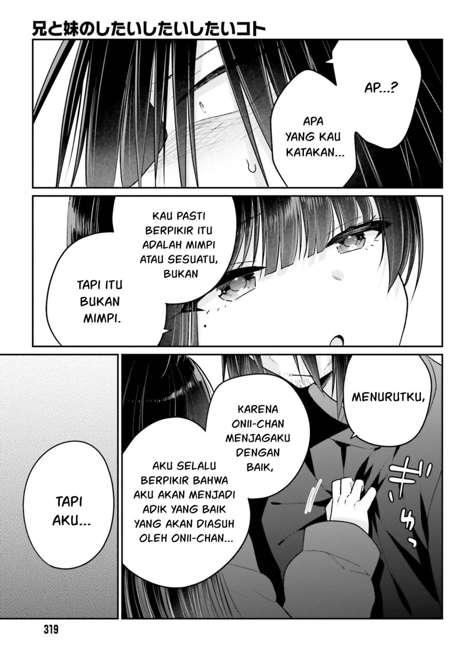 Ani to Imouto no Shitai Shitai Shitai Koto chapter 15