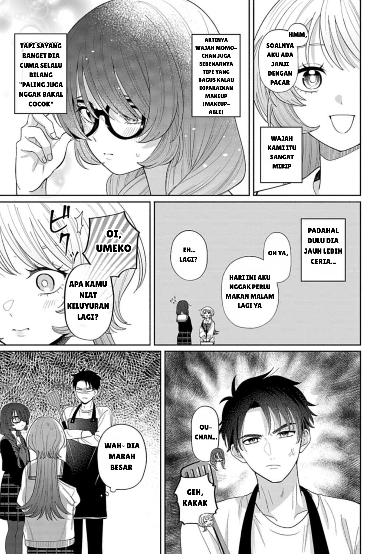 Ani ni Koisuru Watashitachi Chapter 02 Bahasa Indonesia