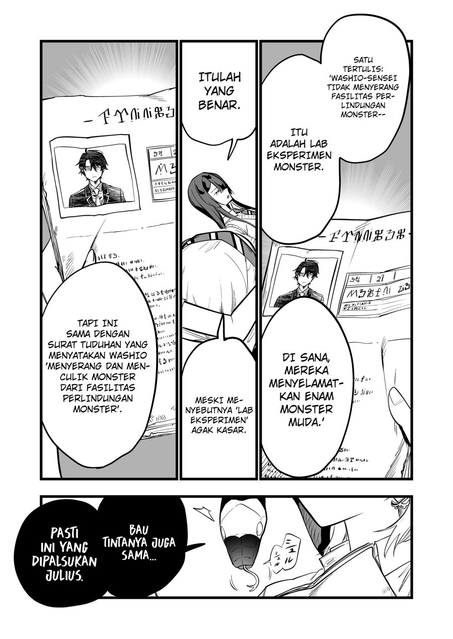 Ano Toki Tasukete Itadaita Monster Musume desu. Chapter 33 Bahasa Indonesia