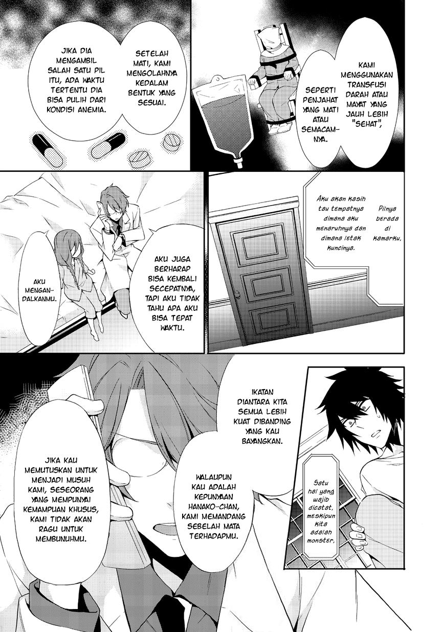 Anorexia – Shikabane Hanako wa Kyoshokushou Chapter 03 Bahasa Indonesia