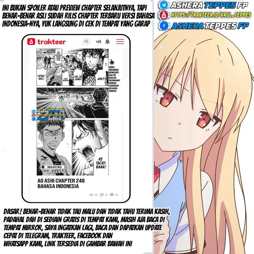 Ao Ashi chapter 61