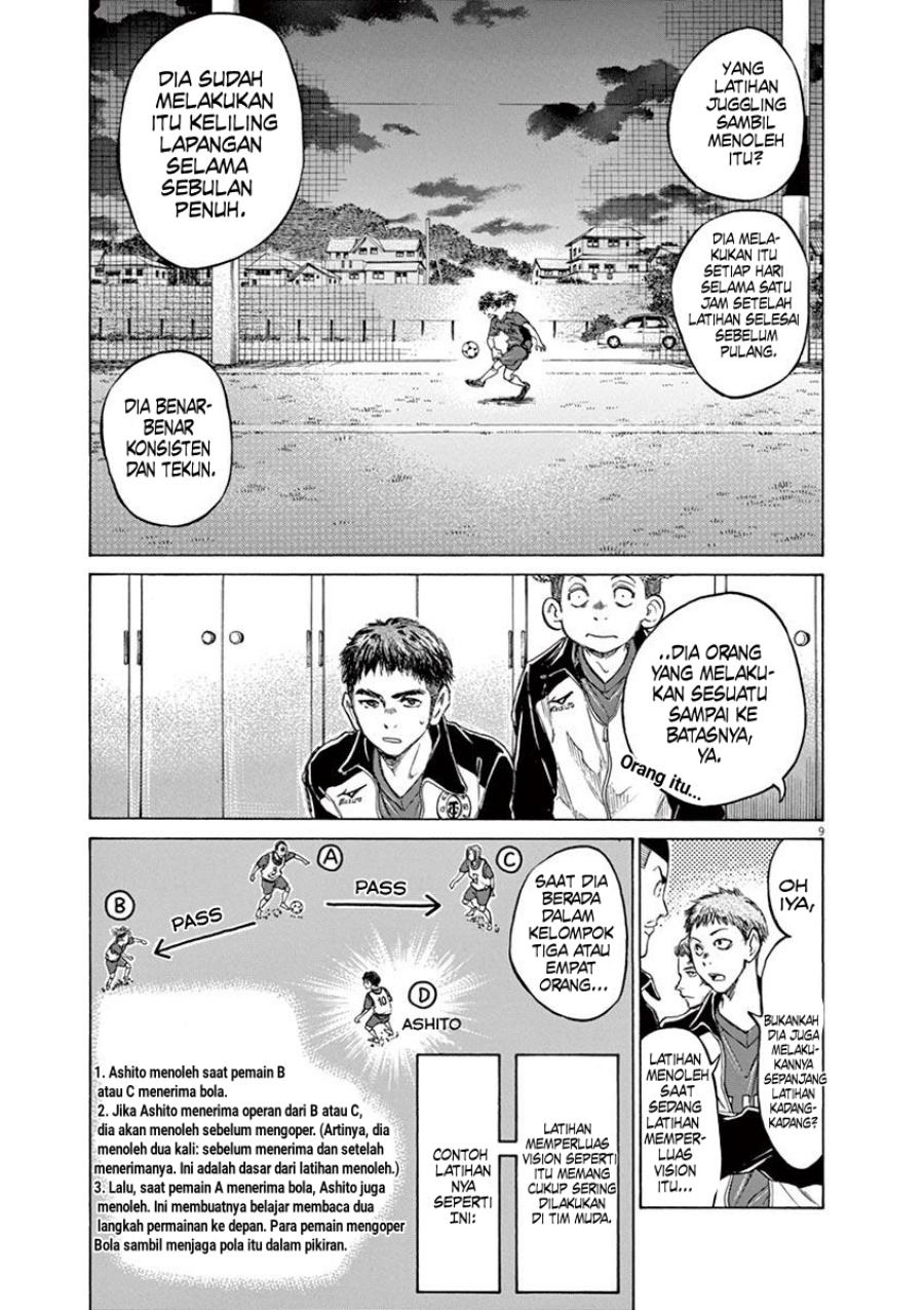 Ao Ashi chapter 73