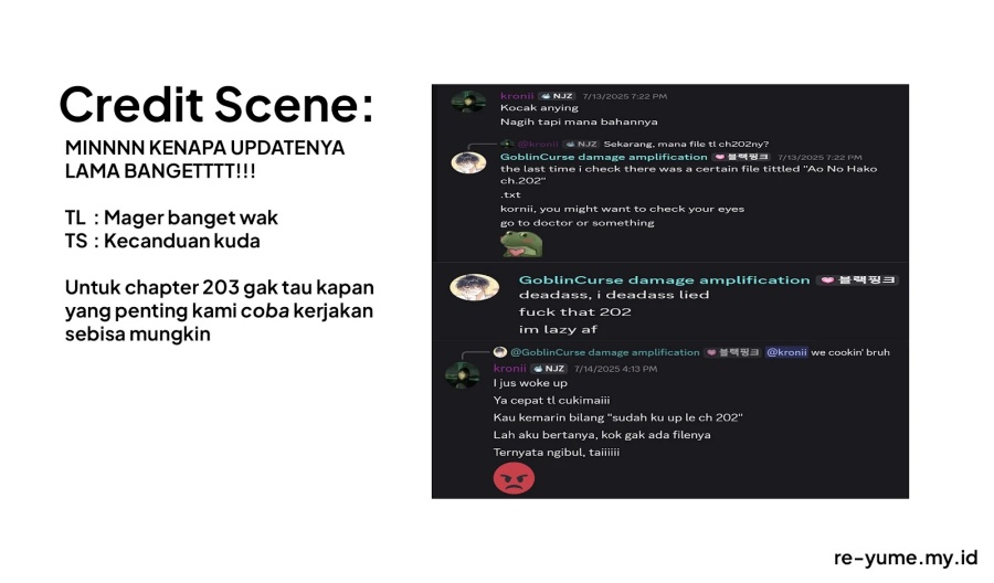 Ao no Hako chapter 202