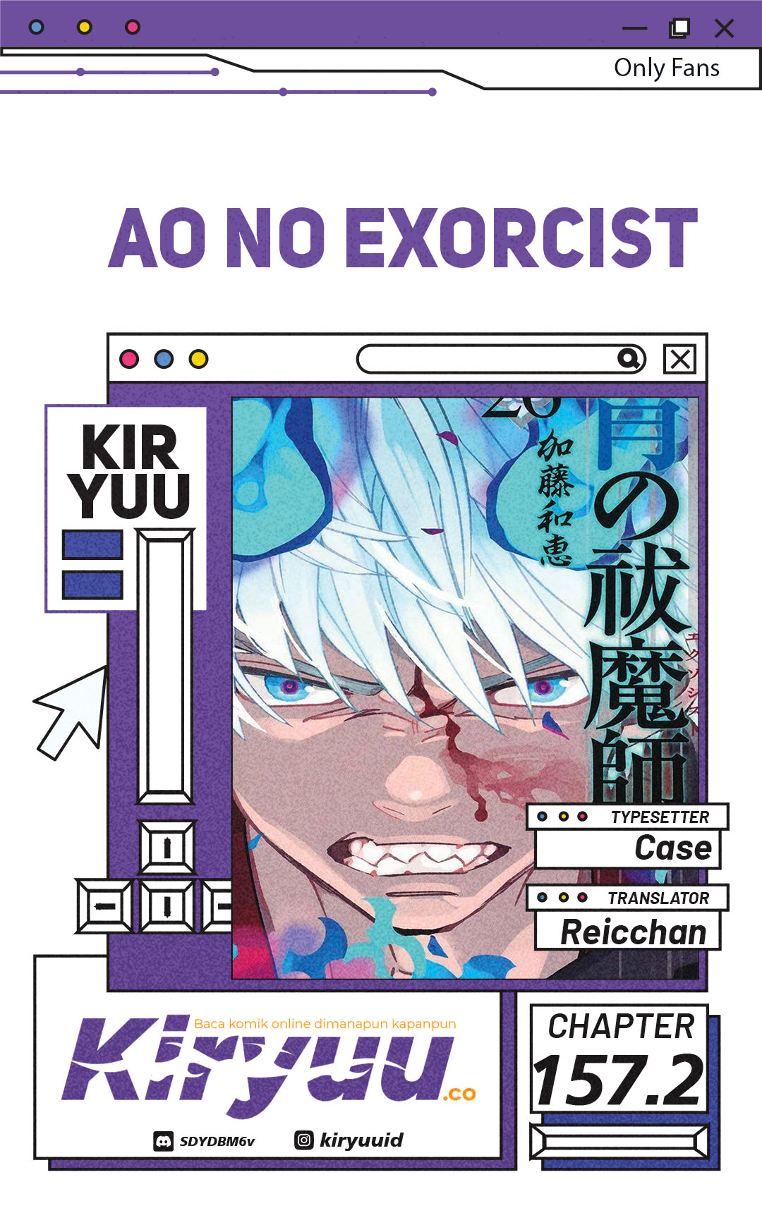 Ao No Exorcist Chapter 157.2 Bahasa Indonesia