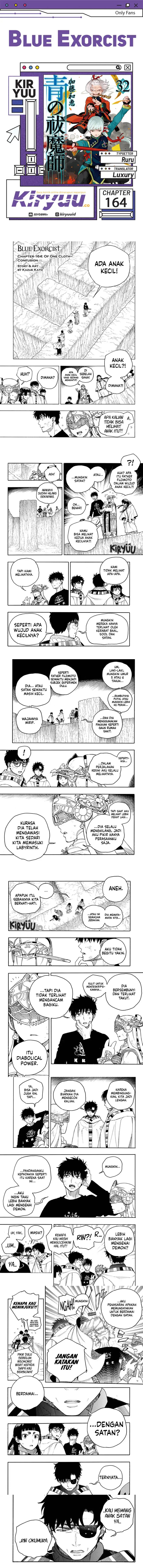 Ao No Exorcist Chapter 164 Bahasa Indonesia