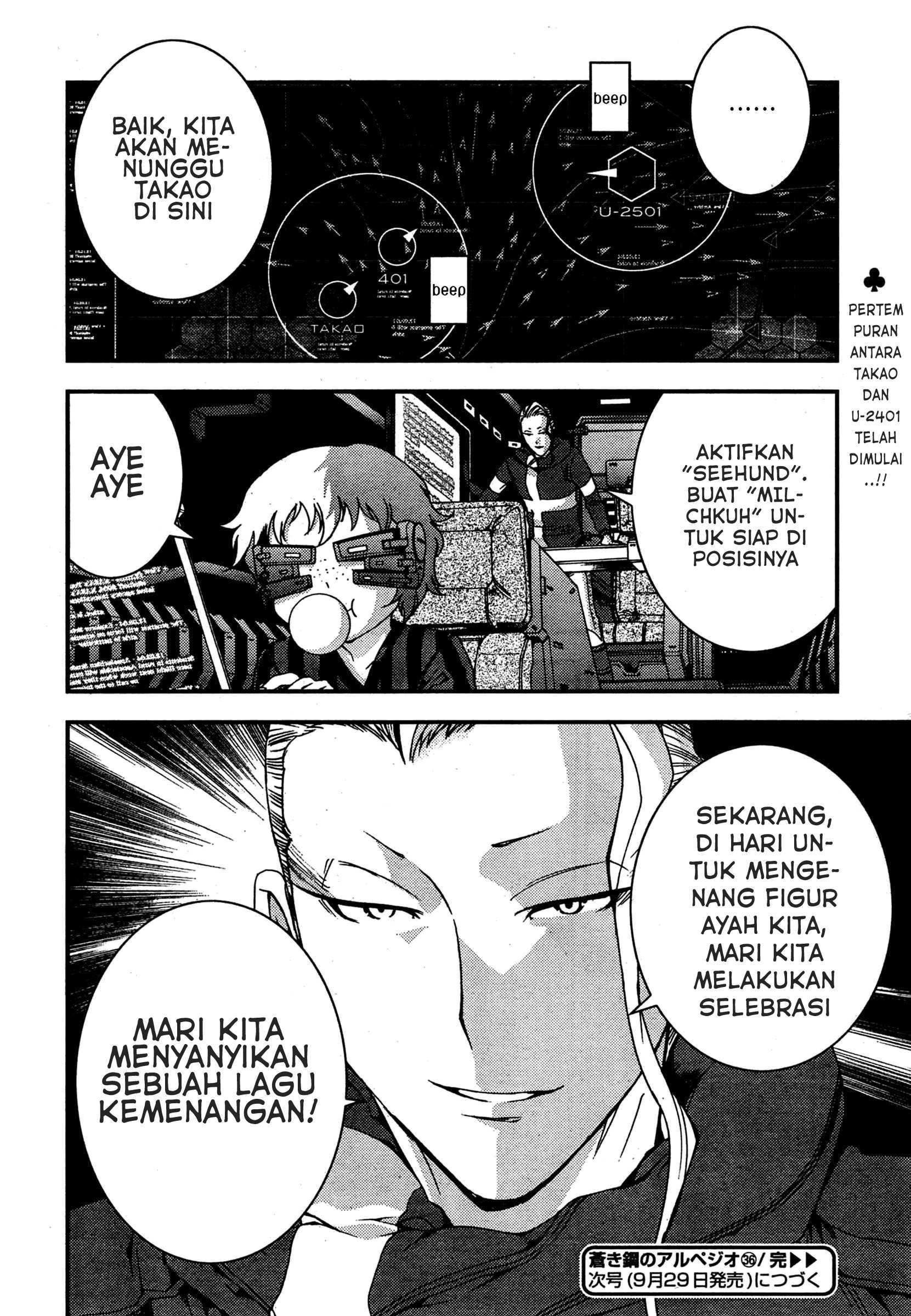 Aoki Hagane No Arpeggio Chapter 36