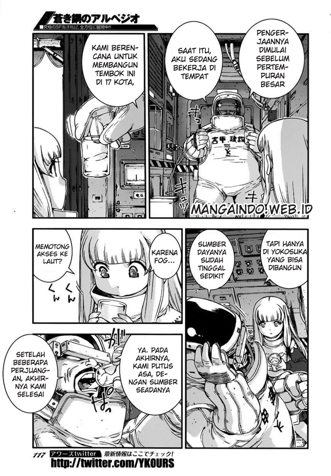 Aoki Hagane No Arpeggio Chapter 52