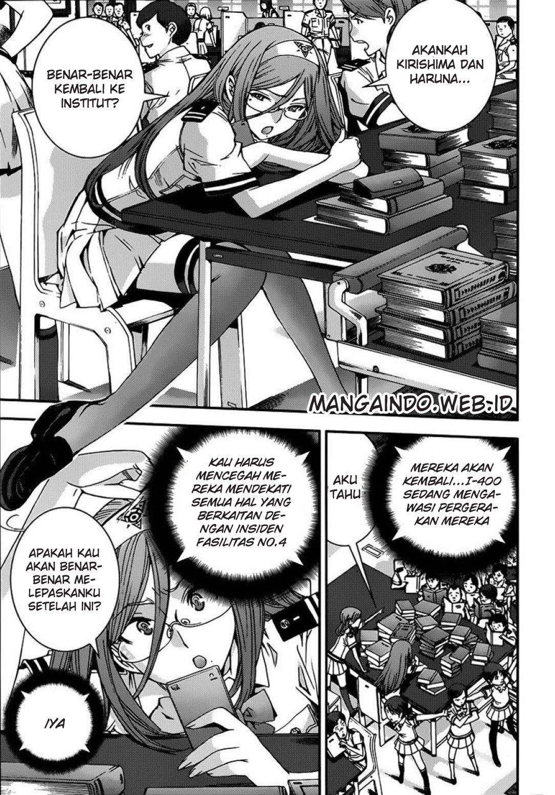 Aoki Hagane No Arpeggio Chapter 52