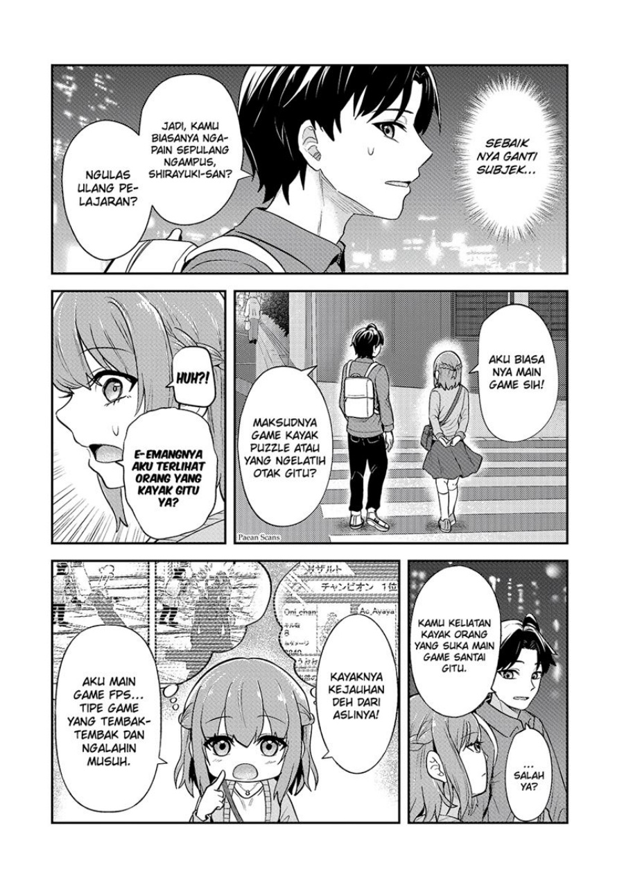 Aorikei Game Haishinsha (20-sai), Haishin no Kiri Wasure ni Yori Ii Hito Bare Suru. Chapter 03 Bahasa Indonesia