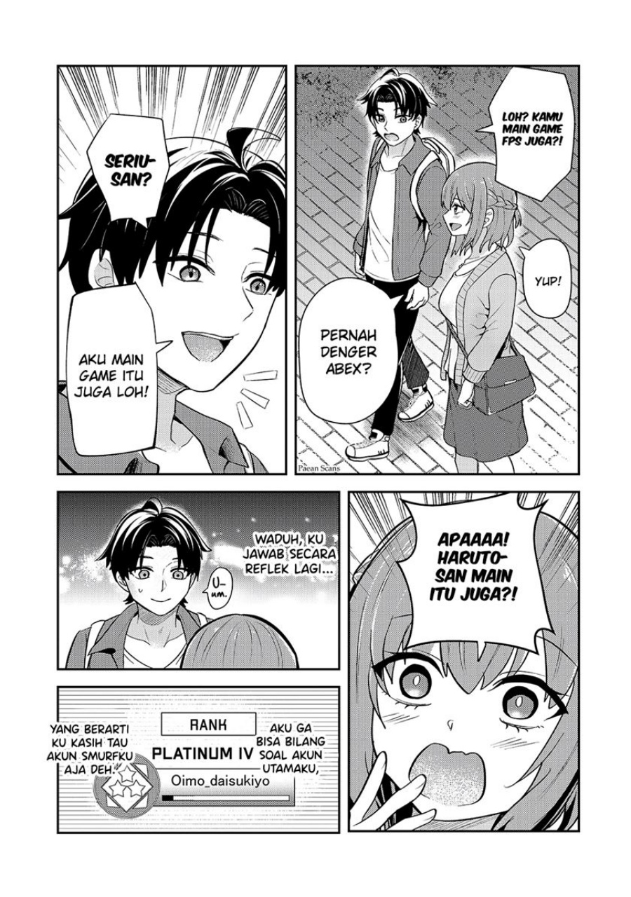 Aorikei Game Haishinsha (20-sai), Haishin no Kiri Wasure ni Yori Ii Hito Bare Suru. Chapter 03 Bahasa Indonesia