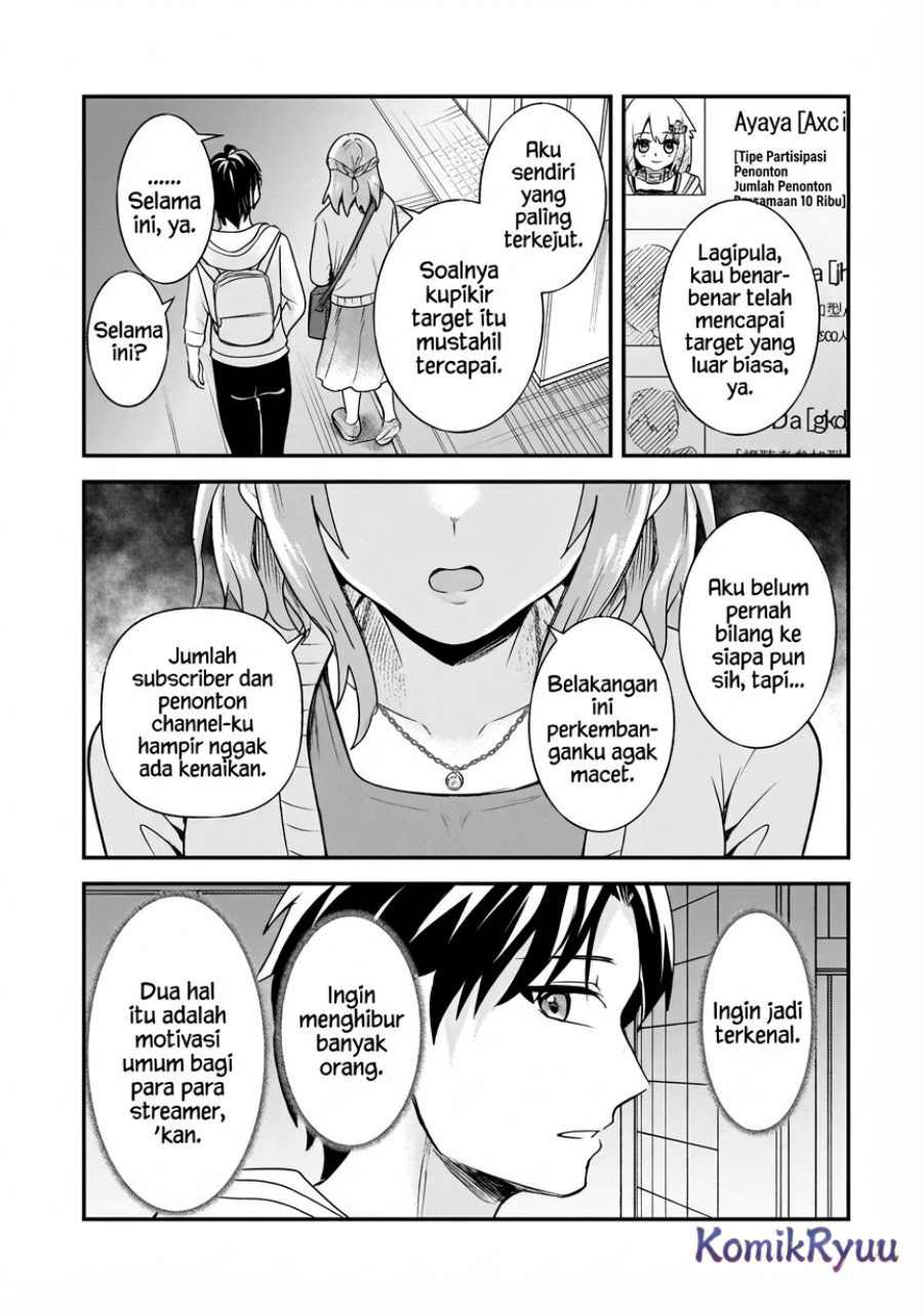 Aorikei Game Haishinsha (20-sai), Haishin no Kiri Wasure ni Yori Ii Hito Bare Suru. chapter 7