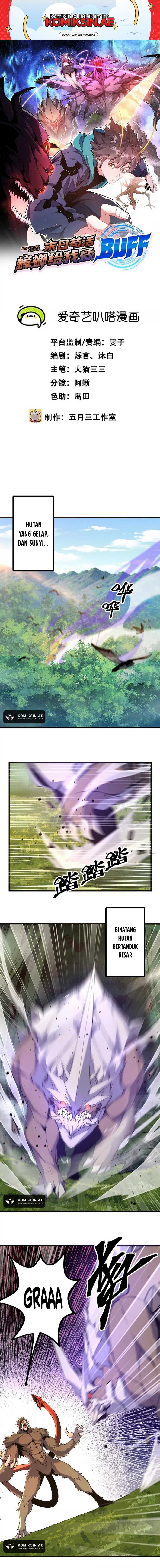 Apocalypse: Cockroaches Gives Me Buff Chapter 15 Bahasa Indonesia