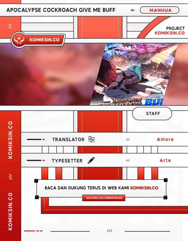Apocalypse: Cockroaches Gives Me Buff Chapter 24 Bahasa Indonesia