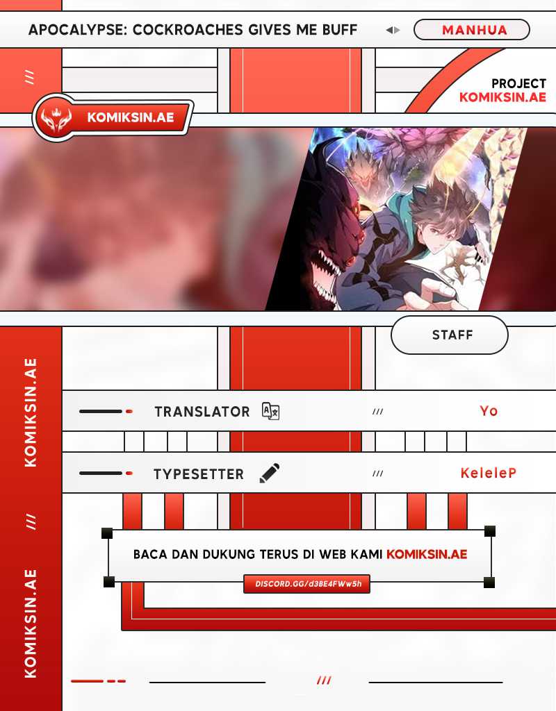 Apocalypse: Cockroaches Gives Me Buff chapter 42