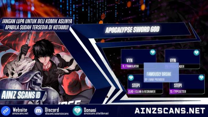 Apocalypse Sword God chapter 68