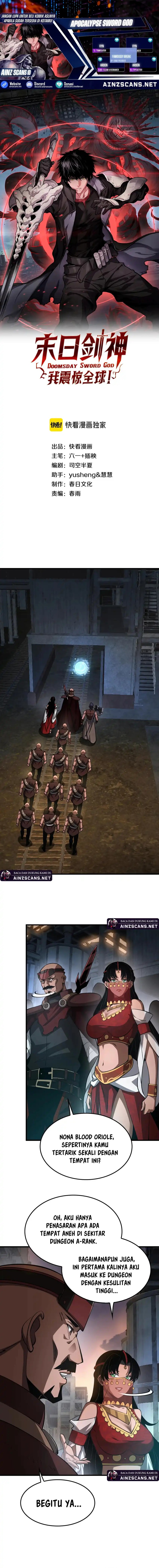 Apocalypse Sword God Chapter 75 Bahasa Indonesia