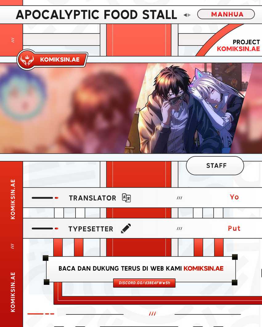 Apocalyptic Food stall Chapter 19 Bahasa Indonesia