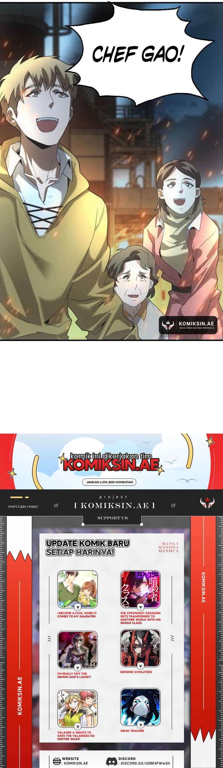 Apocalyptic Food stall chapter 53