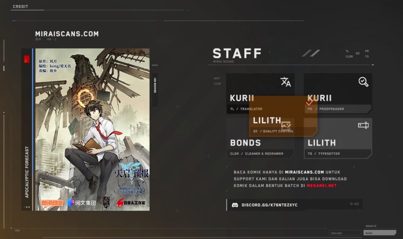 Apocalyptic Forecast Chapter 26 Bahasa Indonesia