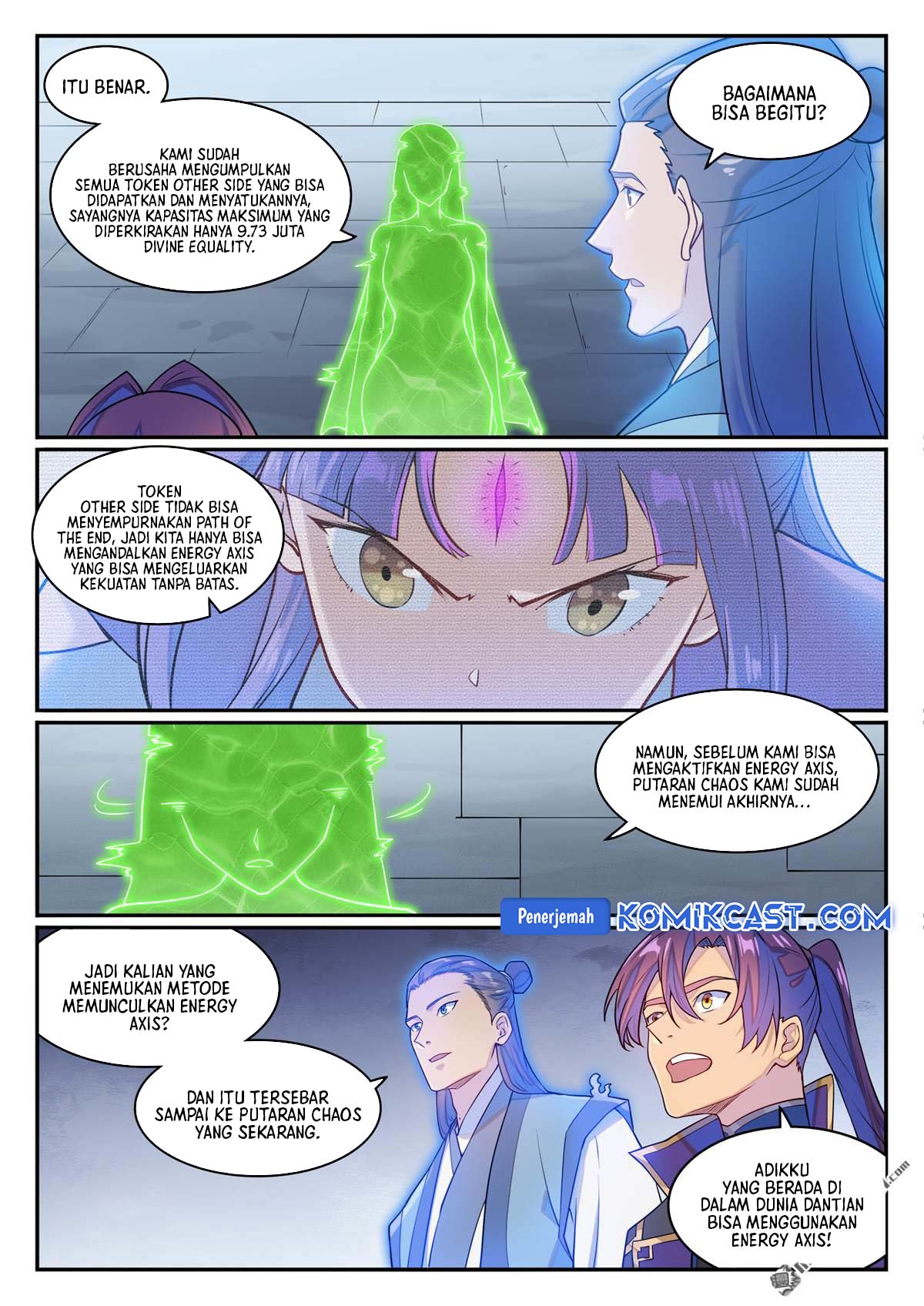 Apotheosis Chapter 1276 Bahasa Indonesia