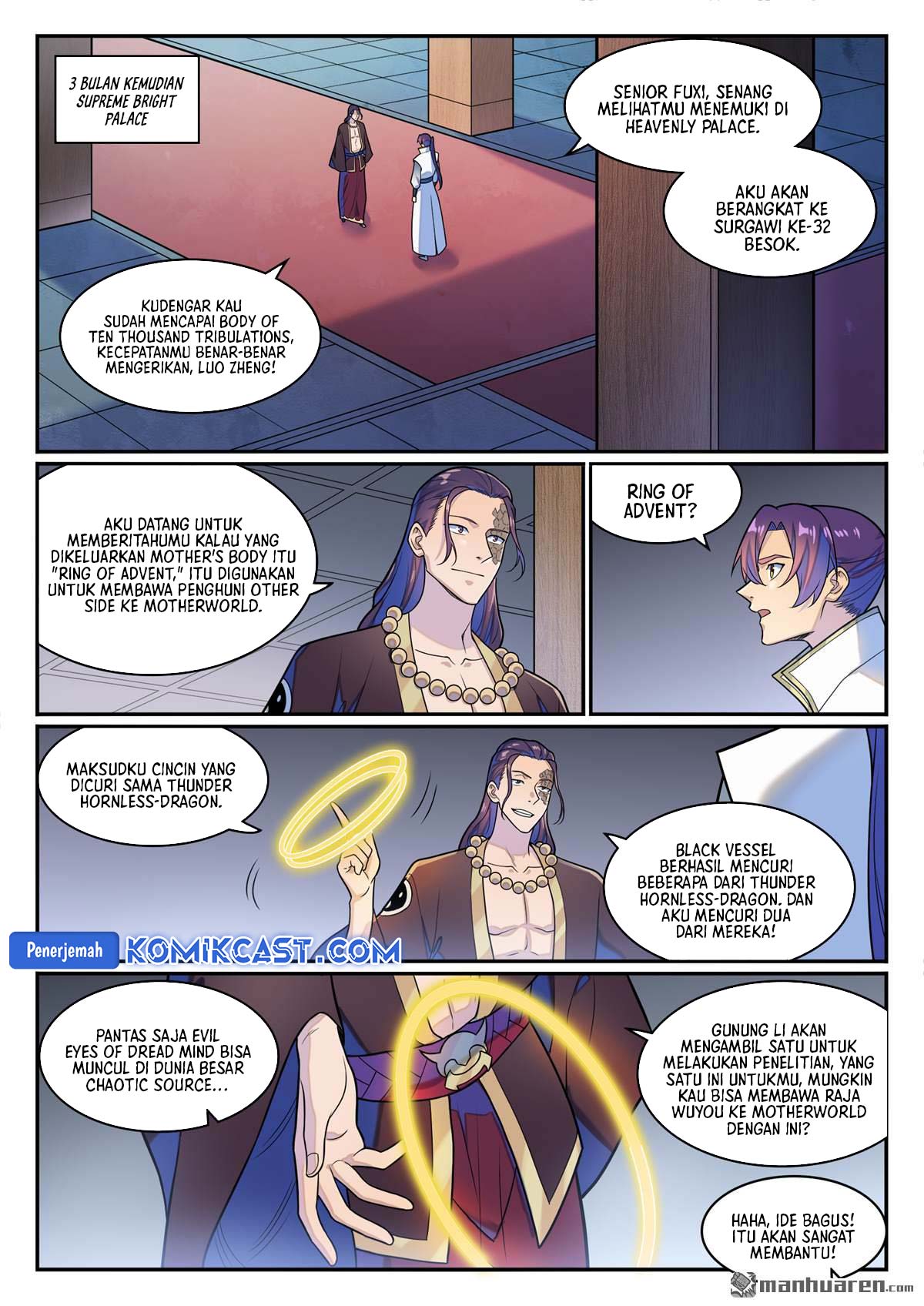 Apotheosis Chapter 1276 Bahasa Indonesia