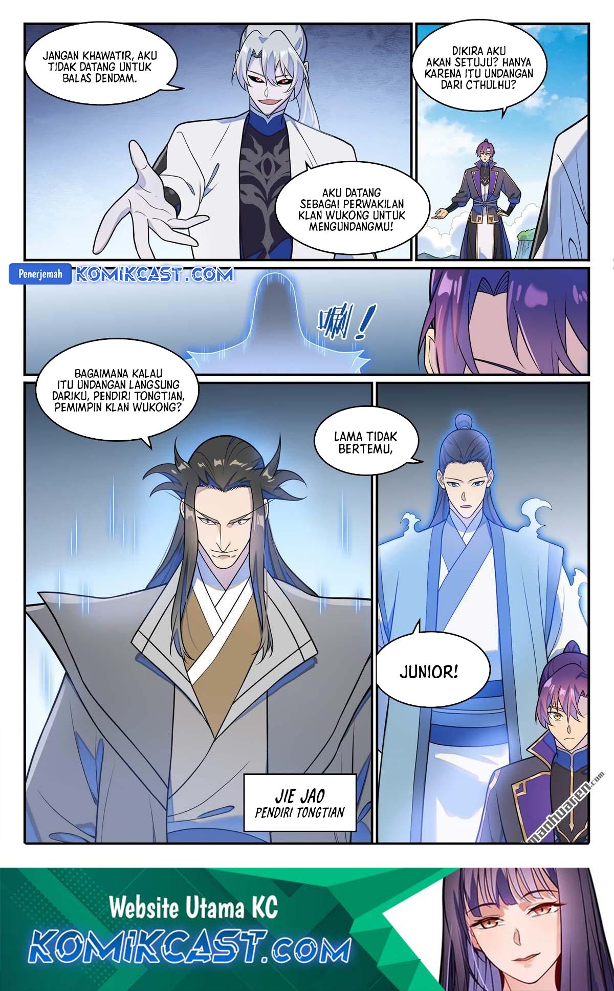 Apotheosis Chapter 1276 Bahasa Indonesia