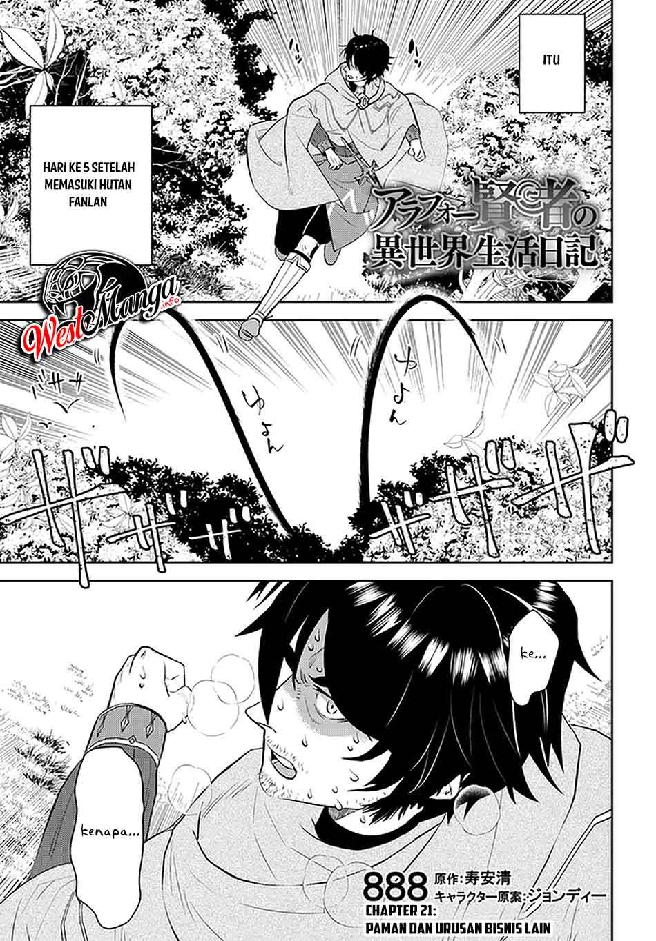 Arafoo Kenja no Isekai Seikatsu Nikki Chapter 21 Bahasa Indonesia