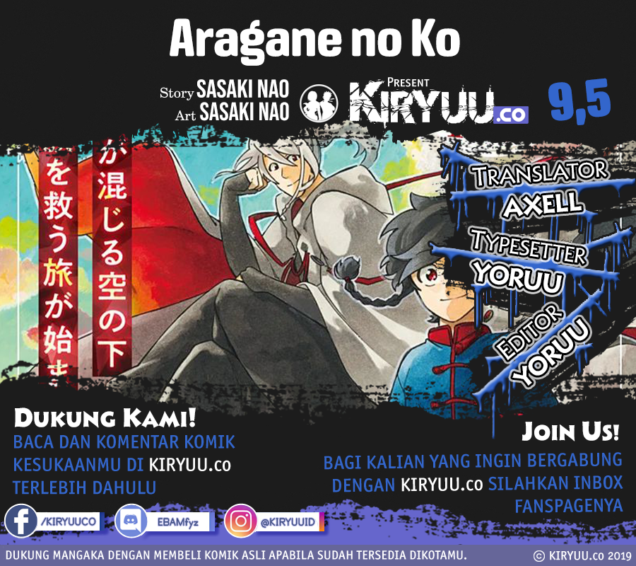 Aragane no Ko Chapter 09.5 Bahasa Indonesia