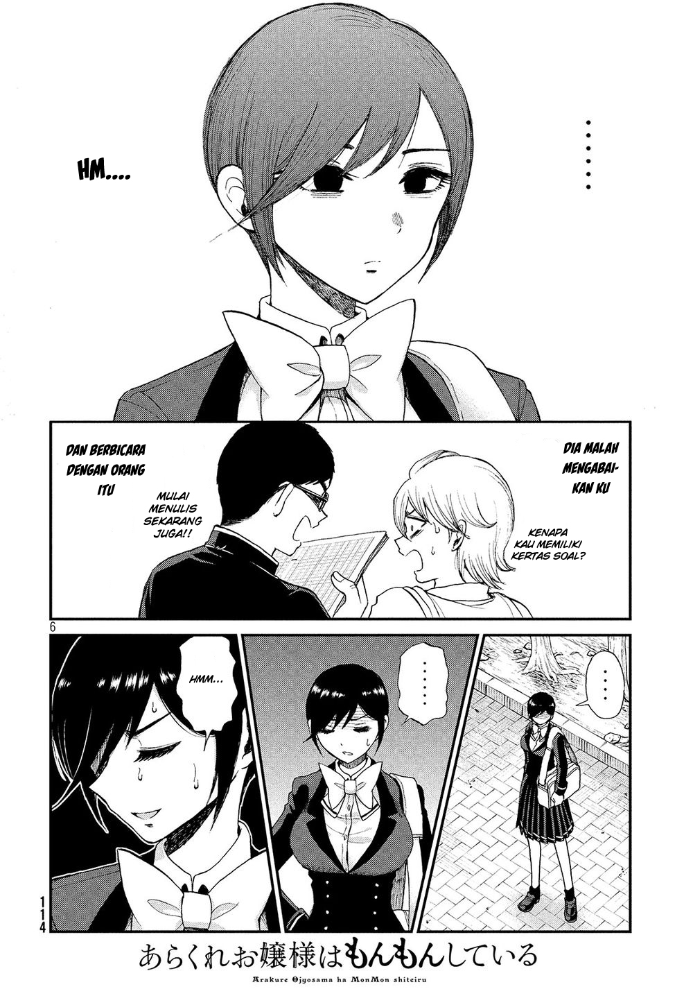 Arakure Ojousama Wa MonMon Shiteiru Chapter 02 Bahasa Indonesia