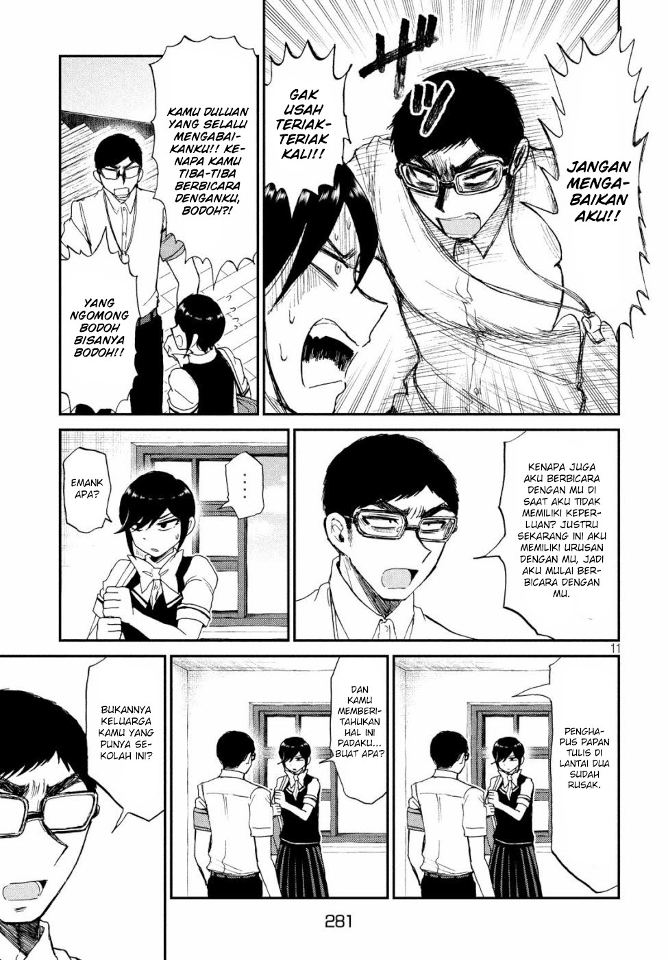 Arakure Ojousama Wa MonMon Shiteiru Chapter 12 Bahasa Indonesia