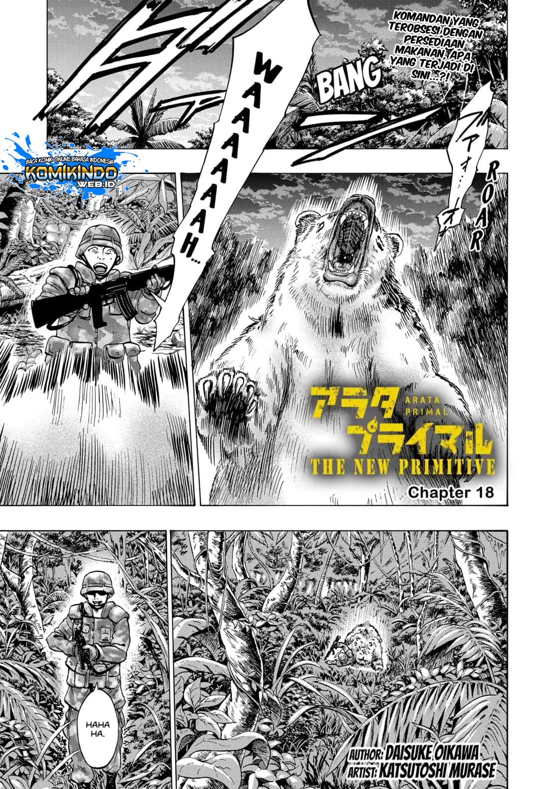 Arata Primal: The New Primitive Chapter 18 Bahasa Indonesia
