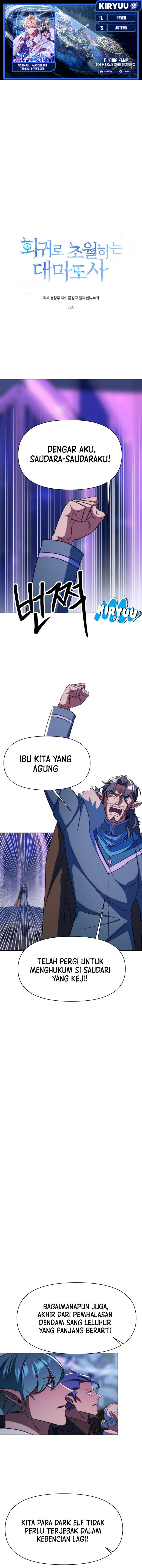 Archmage Transcending Through Regression Chapter 150 Bahasa Indonesia