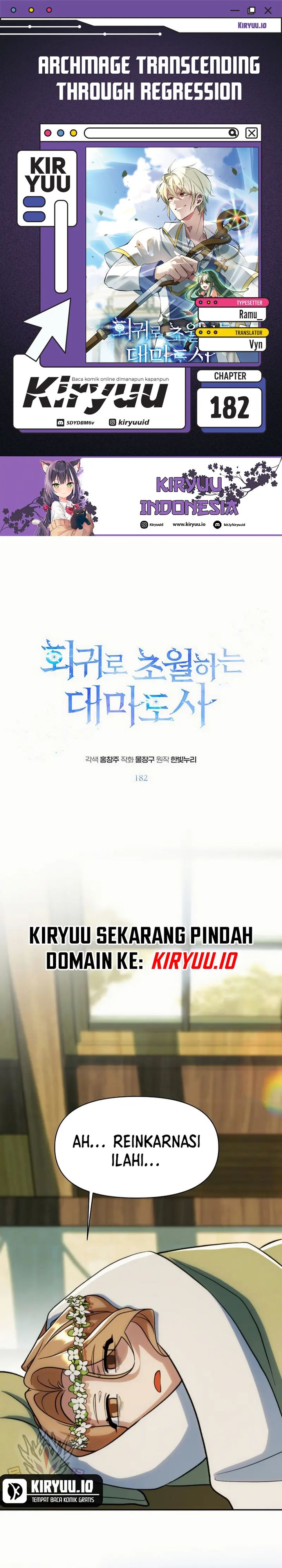 Archmage Transcending Through Regression chapter 182