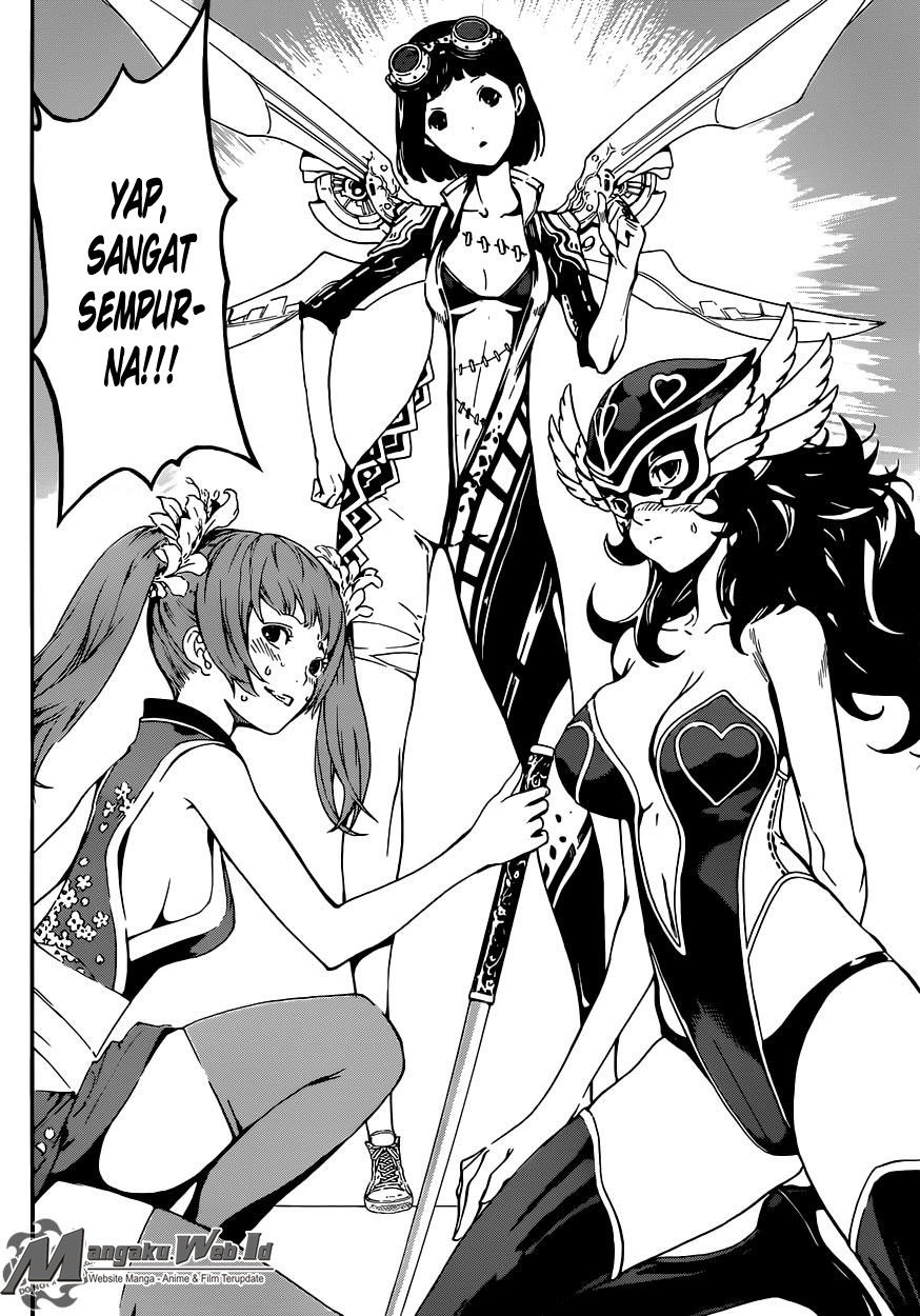 Area D: Inou Ryouiki Chapter 58 Bahasa Indonesia