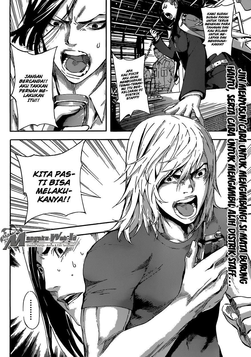 Area D: Inou Ryouiki Chapter 80 Bahasa Indonesia