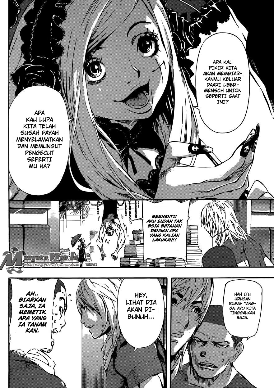 Area D: Inou Ryouiki Chapter 80 Bahasa Indonesia