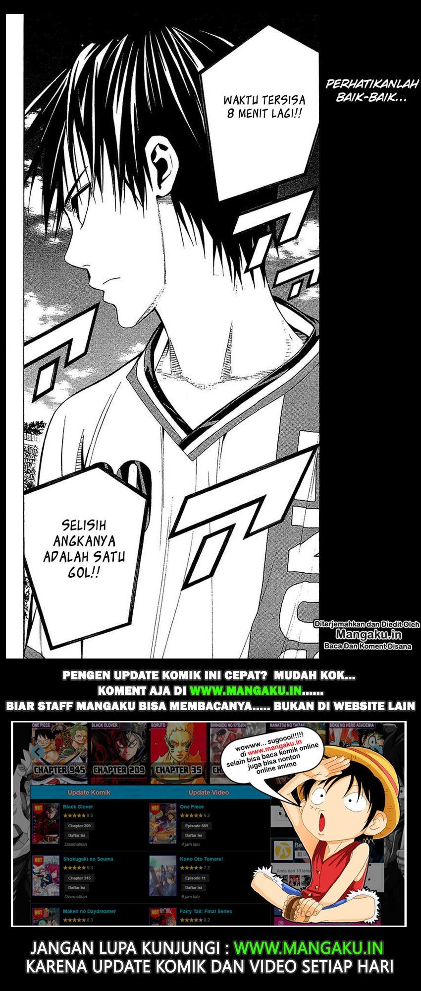 Area no Kishi Chapter 111 Bahasa Indonesia